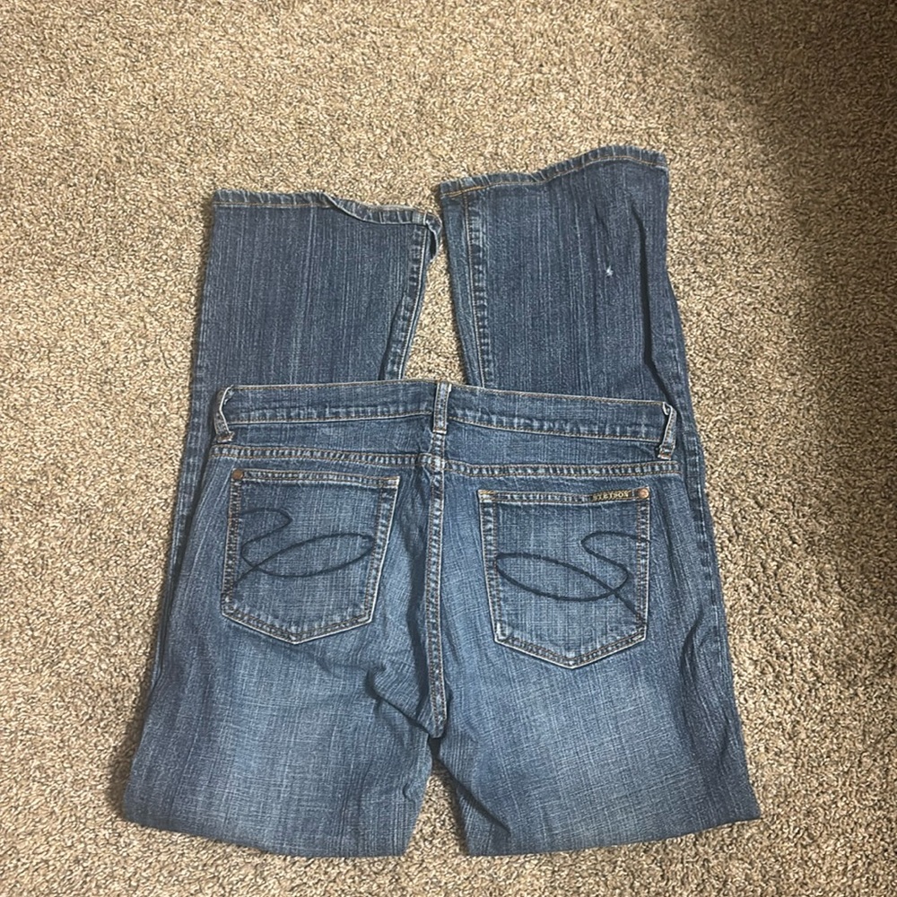 Women’s straight leg Stetson jeans